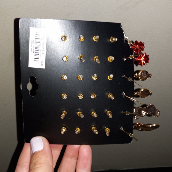 Christmas Earrings 15 pair Torrid - Picture 2 of 2